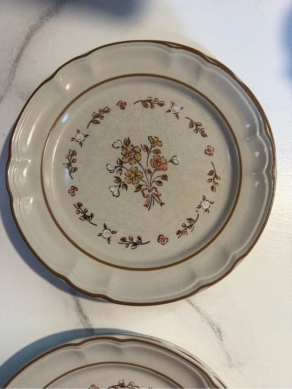 1970s Cordella Burnet Plates (Set of 4)